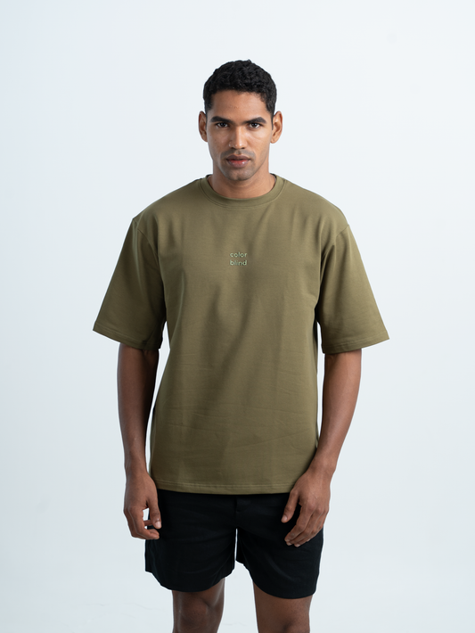 FOREST GREEN OVERSIZED TSHIRT