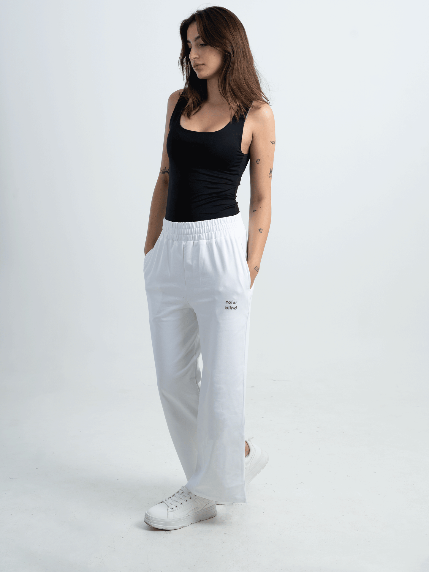 POLAR WHITE WOMEN'S RELAXED FIT PANTS