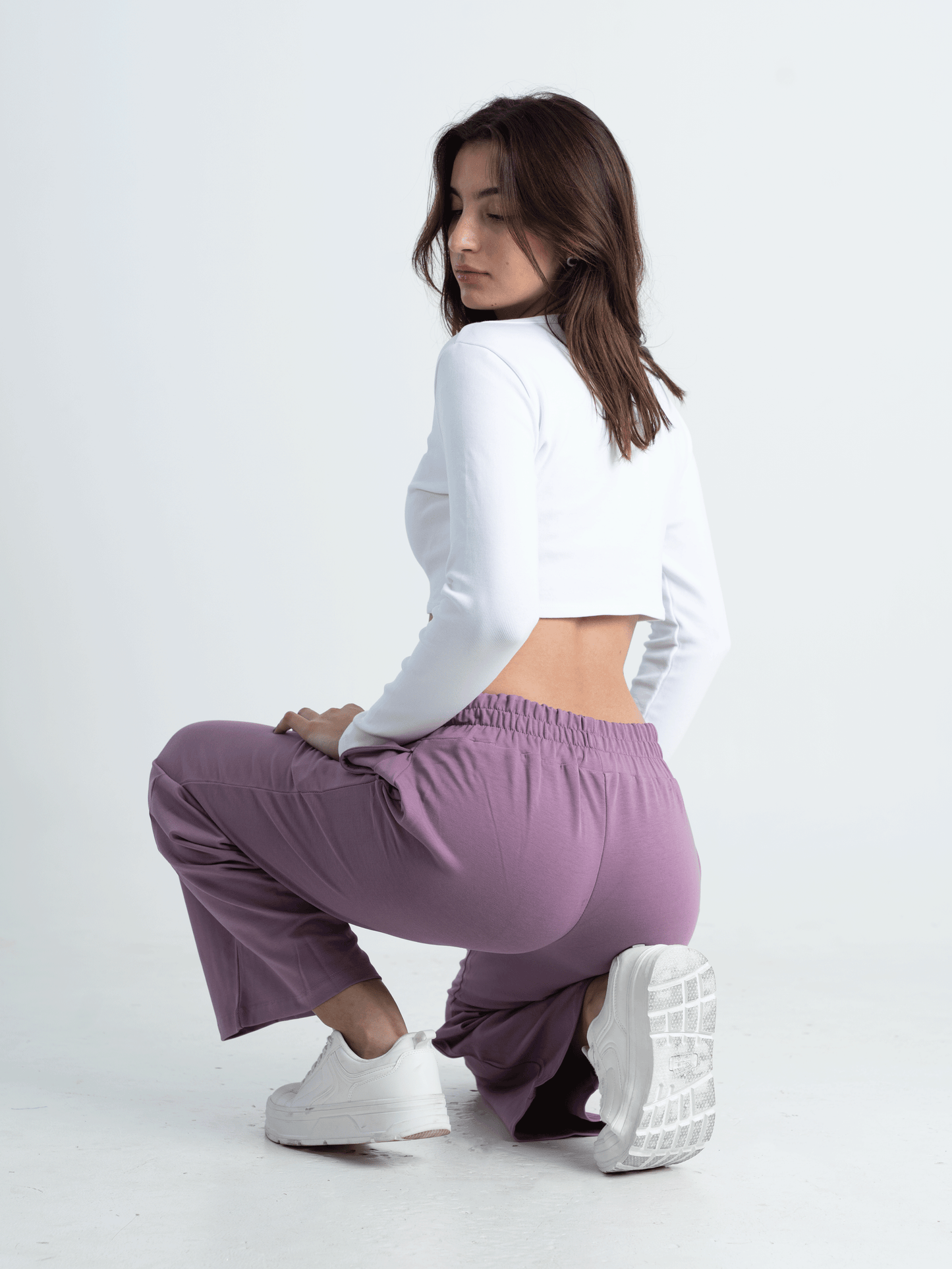 VERY PURPLE WOMEN'S RELAXED FIT PANTS