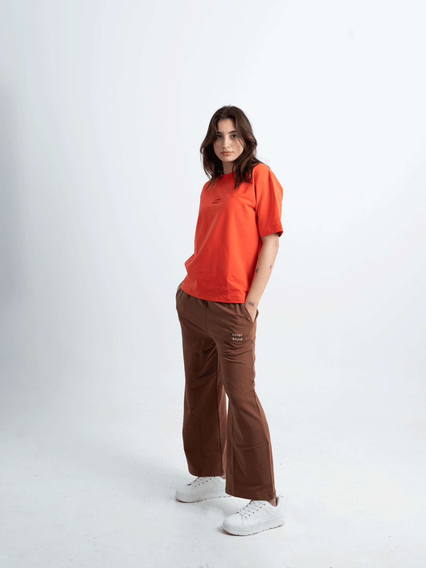 OAKY BROWN WOMEN'S RELAXED FIT PANTS