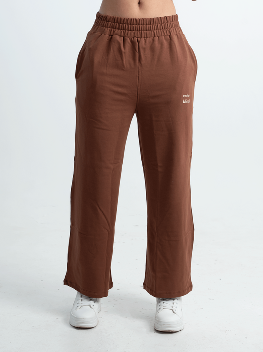OAKY BROWN WOMEN'S RELAXED FIT PANTS